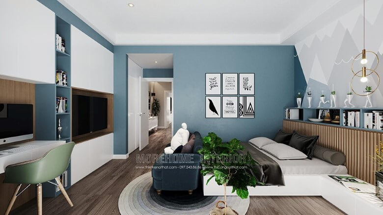 Phòng ngủ bé trai đẹp Phòng ngủ bé trai đẹp