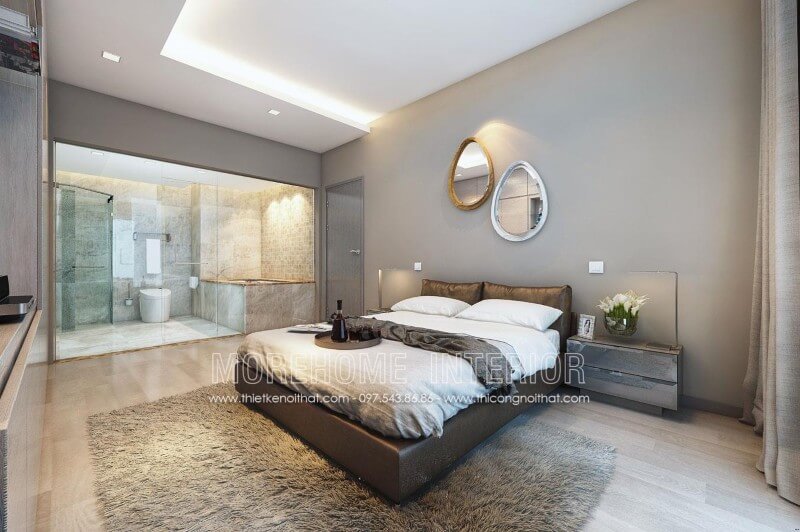 Giường ngủ đẹp bọc da Giường ngủ đẹp bọc da