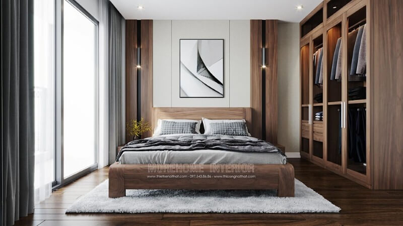 Thiết kế phòng ngủ màu nâu Thiết kế phòng ngủ màu nâu