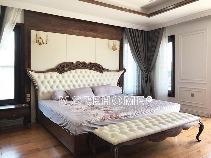 Giường ngủ gỗ tự nhiên Giường ngủ gỗ tự nhiên