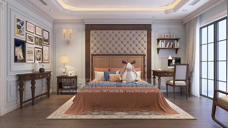 Giường ngủ gỗ tự nhiên Giường ngủ gỗ tự nhiên