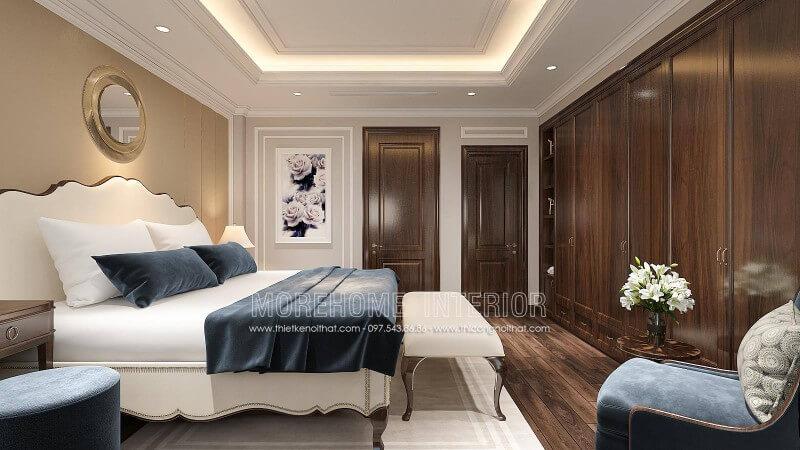 Thiết kế nội thất phòng ngủ gỗ Thiết kế nội thất phòng ngủ gỗ