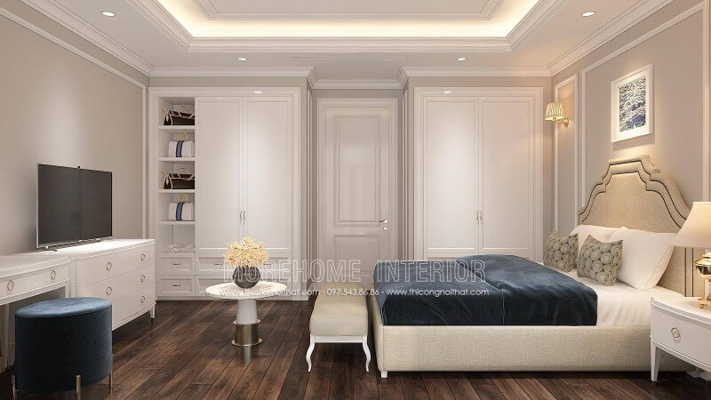 Tủ quần áo tân cổ điển Tủ quần áo tân cổ điển