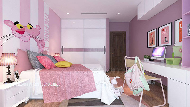 Nội thất phòng ngủ bé gái Nội thất phòng ngủ bé gái