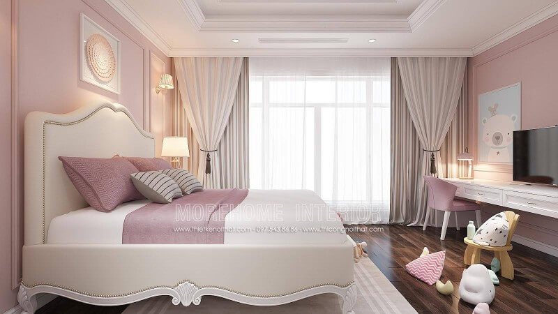 Nội thất phòng ngủ bé gái Nội thất phòng ngủ bé gái