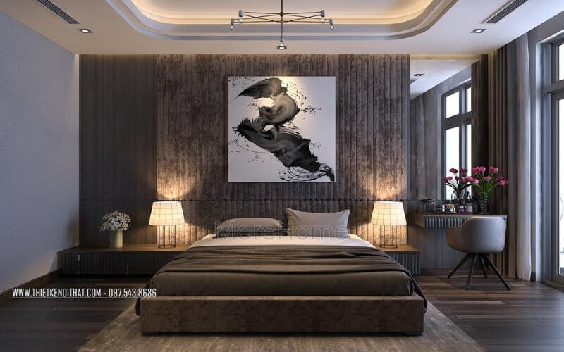 Giường ngủ bọc nêm Giường ngủ bọc nệm