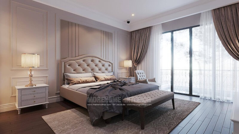 Thiết kế nội thất phòng ngủ cao cấp Thiết kế nội thất phòng ngủ cao cấp