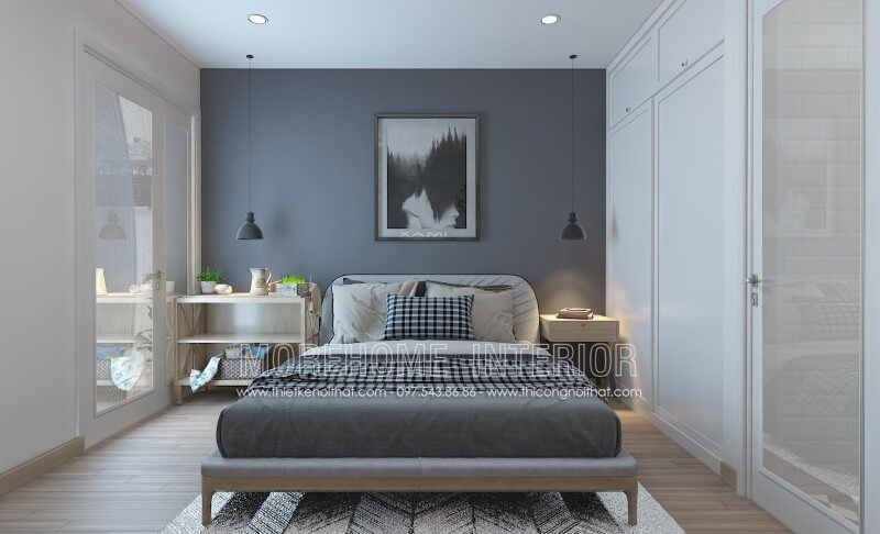 Giường ngủ gỗ công nghiệp