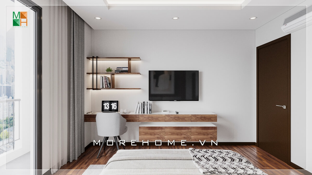 Thiết kế nội thất phòng ngủ hiện đại Thiết kế nội thất phòng ngủ hiện đại