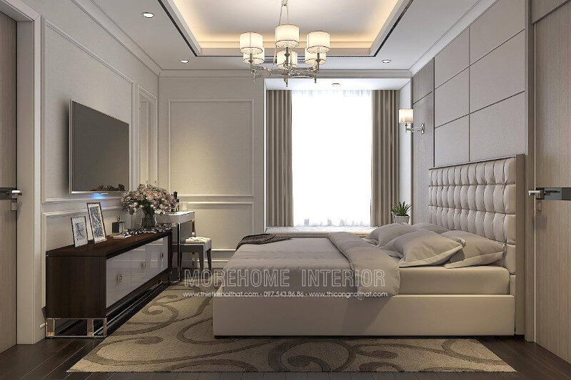 Giường ngủ gỗ hiện đại Giường ngủ hiện đại