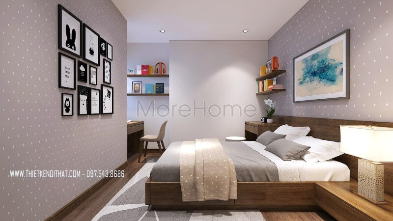 Giường ngủ hiện đại Giường ngủ hiện đại