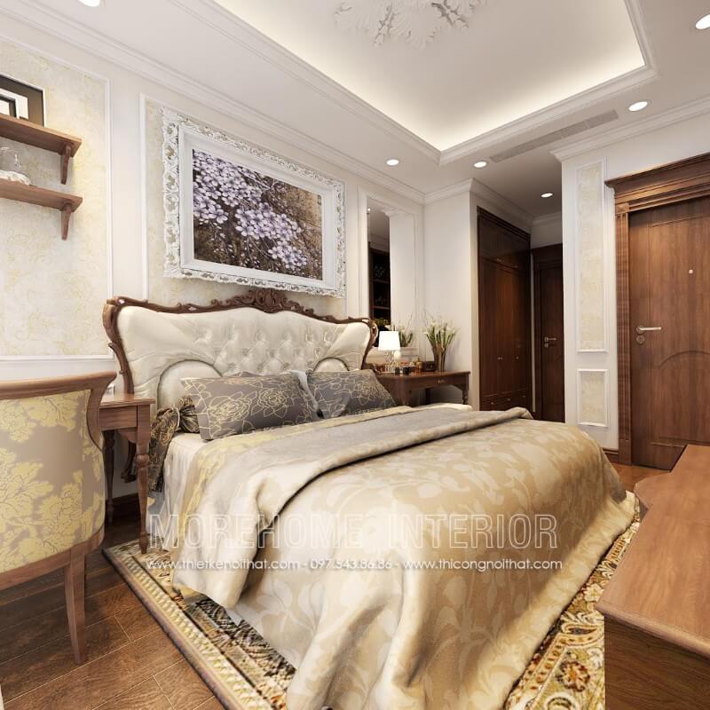 Giường ngủ bọc da đầu giường
