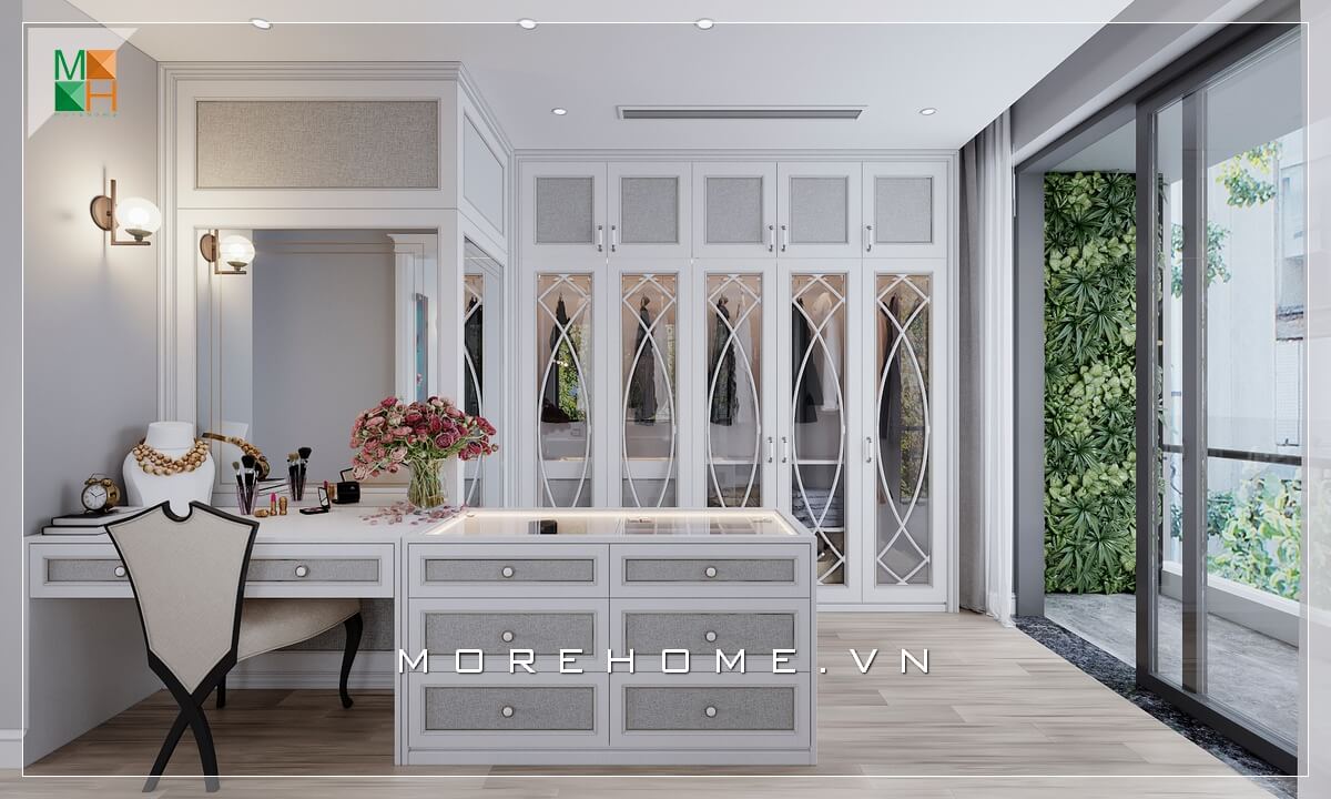 Tủ quần áo âm tường Tủ quần áo âm tường