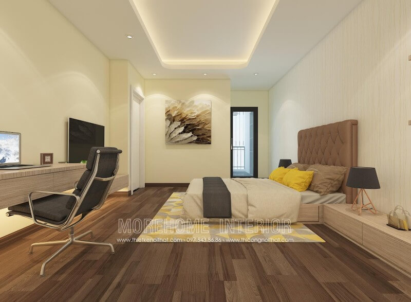 Giường ngủ gỗ công nghiệp