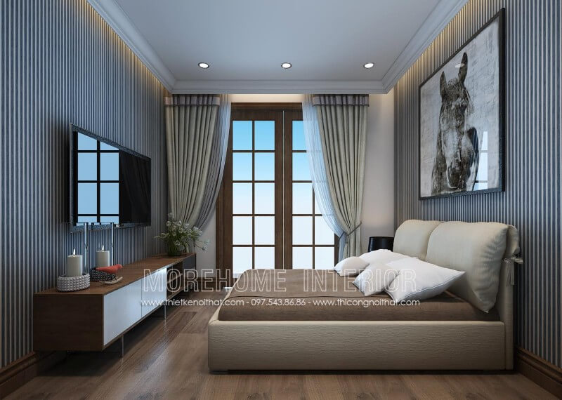 Giường ngủ gỗ công nghiệp