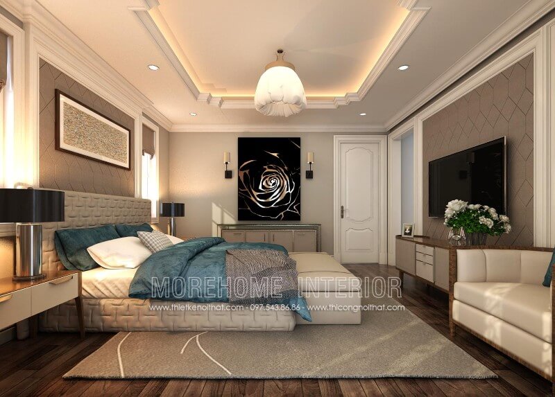 Giường ngủ gỗ công nghiệp