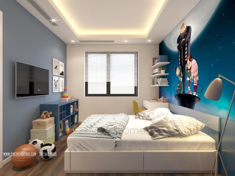 Giường ngủ gỗ bệt