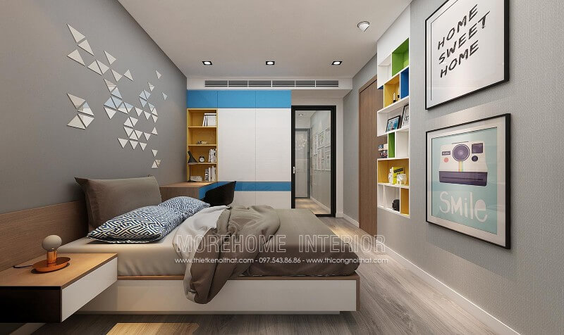 Giường ngủ gỗ bệt