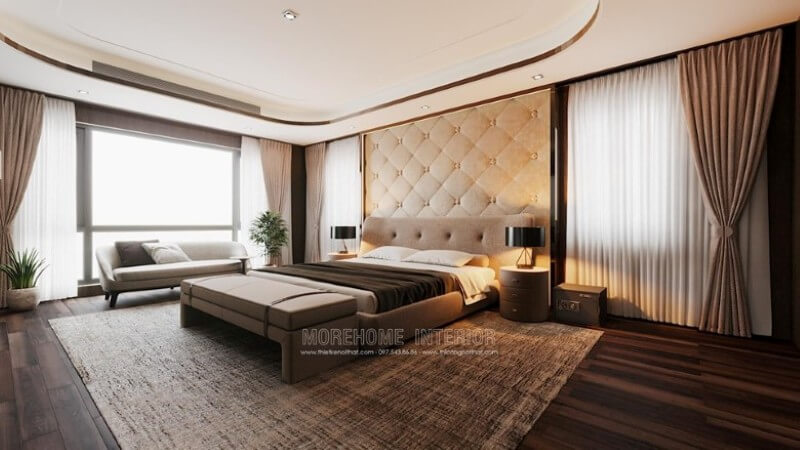 Thiết kế nội thất phòng ngủ cao cấp Thiết kế nội thất phòng ngủ cao cấp