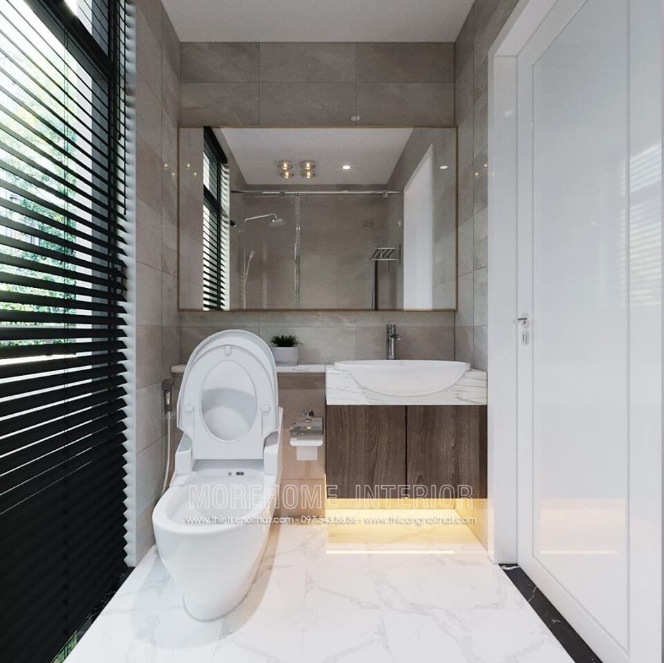 Gương trang trí phòng tắm