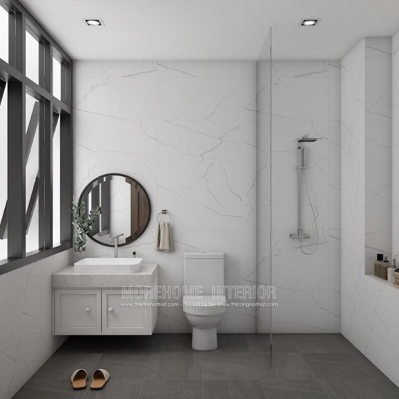 Gương trang trí phòng tắm