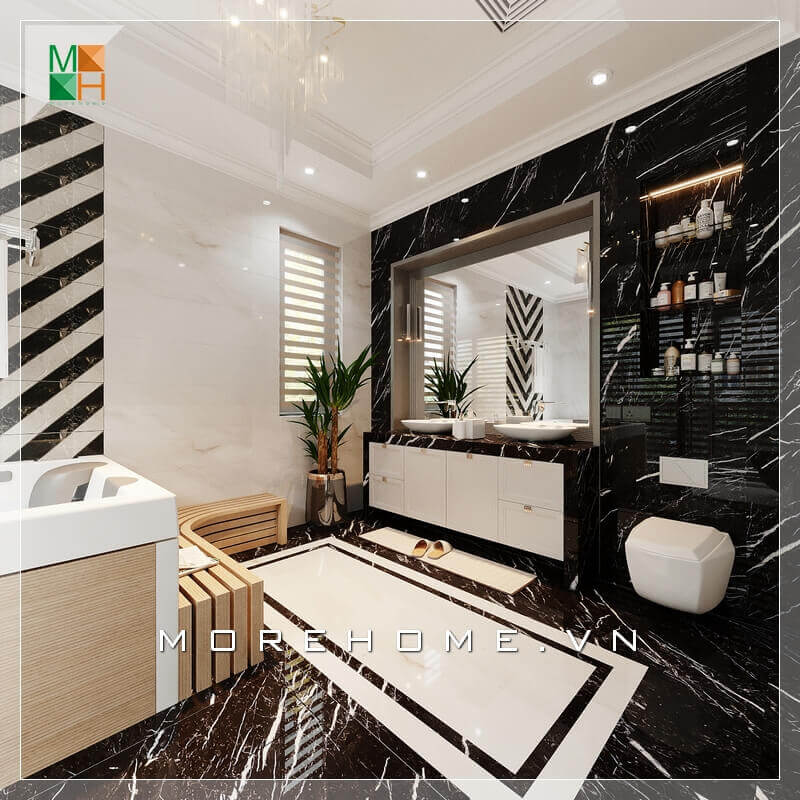 Gương trang trí phòng tắm