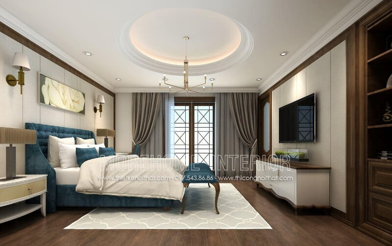 Giường bọc nỉ Giường bọc nỉ