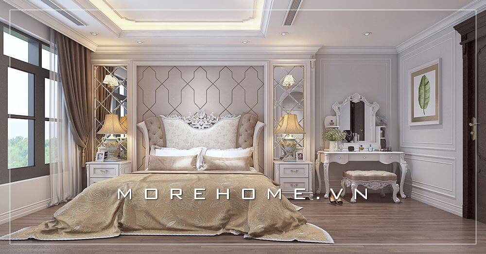 Giường bọc nỉ Giường bọc nỉ