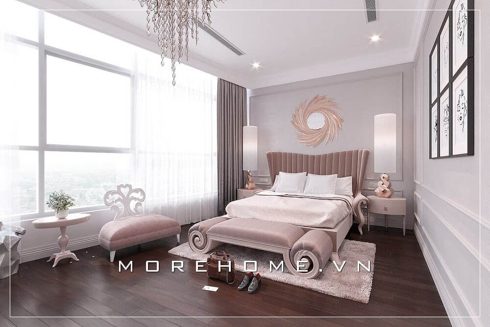 Giường bọc nỉ Giường bọc nỉ