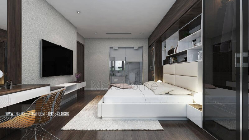 Thiết kế phòng ngủ hiện đại Thiết kế phòng ngủ hiện đại