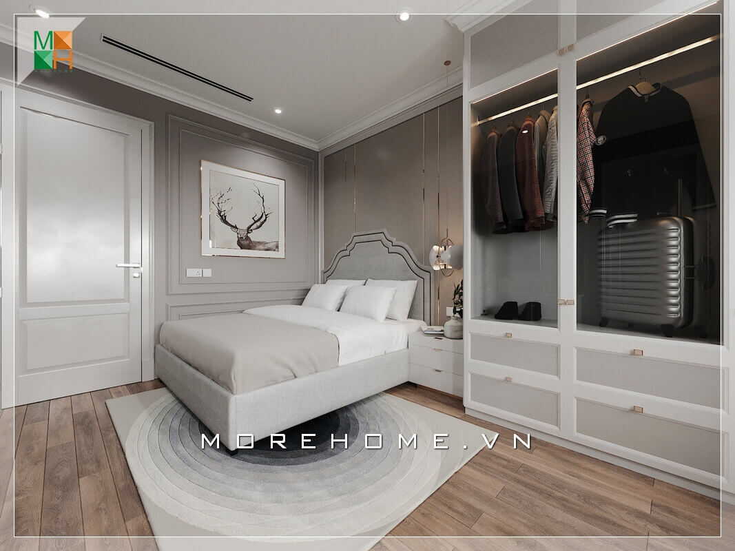 Thiết kế phòng ngủ tân cổ điển Thiết kế phòng ngủ tân cổ điển