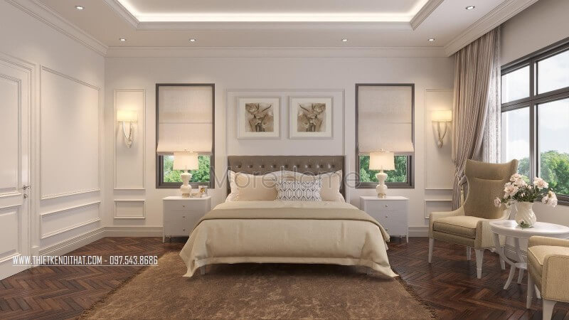Giường ngủ gỗ tự nhiên Giường ngủ gỗ tự nhiên