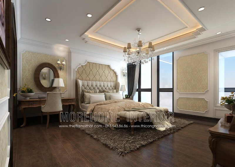 Morehome nhận sản xuất giường ngủ gỗ óc chó bọc da cao cấp tại Hà Nội, liên hệ 097 543 8686 để được vấn báo giá và mua hàng